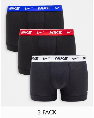Nike – 3er-pack unterhose - Blau