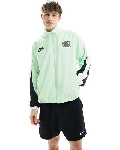Nike Basketball Starting 5 Woven Jacket - Green