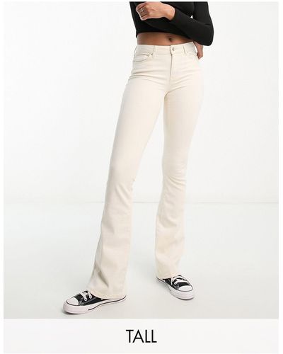 ONLY Blush - jeans a zampa écru - Bianco