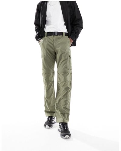 Columbia Silver ridge - pantalon fonctionnel conible - kaki - Vert