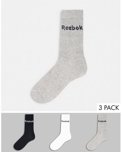Reebok Training - core - confezione da 3 calzini - Multicolore