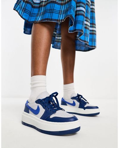 Nike – aj1 elevate – niedrige sneaker - Blau