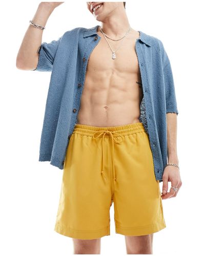 Carhartt Chase Swim Shorts - Yellow