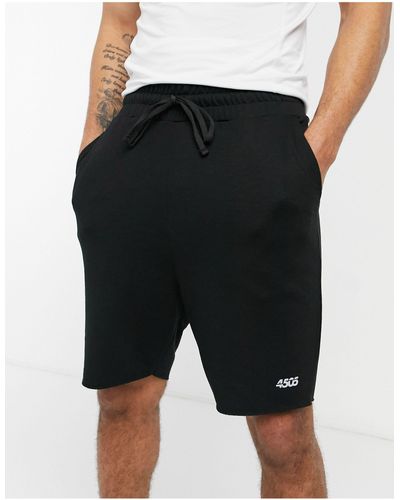 ASOS 4505 Training Shorts With Drop Crotch - Black