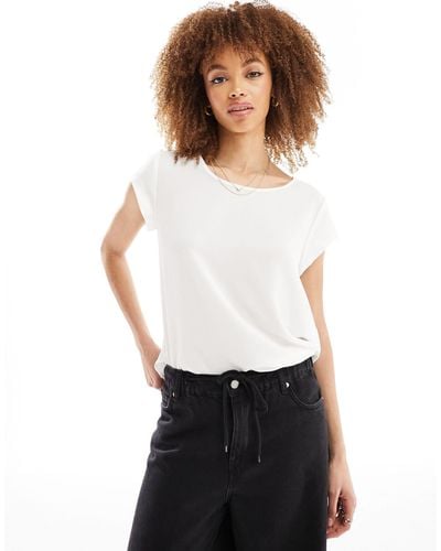 ONLY Zip Back Blouse - White
