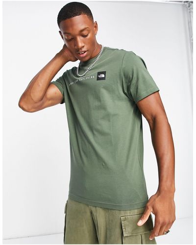 The North Face Never Stop Exploring - T-shirt - Groen