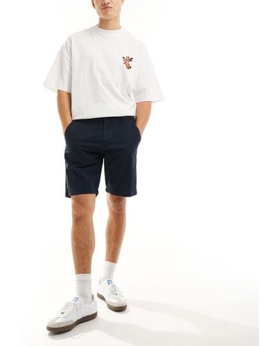 Hollister 9in Chino Shorts - White