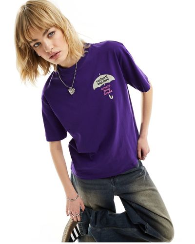Carhartt Cover T-shirt - Purple