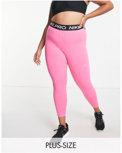 Nike Nike – pro training plus 365 – 7/8-leggings - Pink