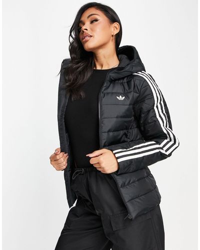 adidas Originals Doudoune 3 bandes - Noir