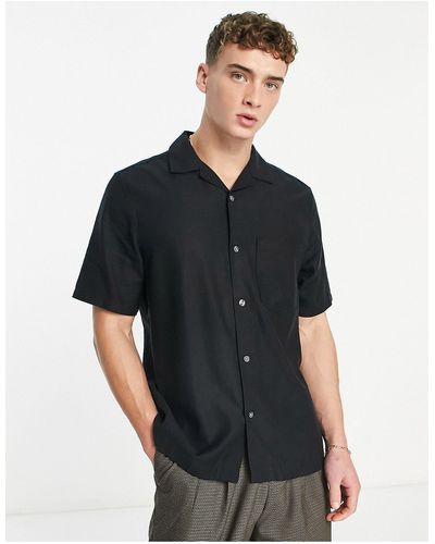Weekday Chill Short Sleeve Shirt - Black