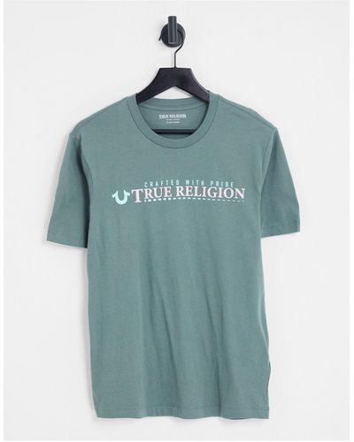 True Religion T-shirt With Print - Blue