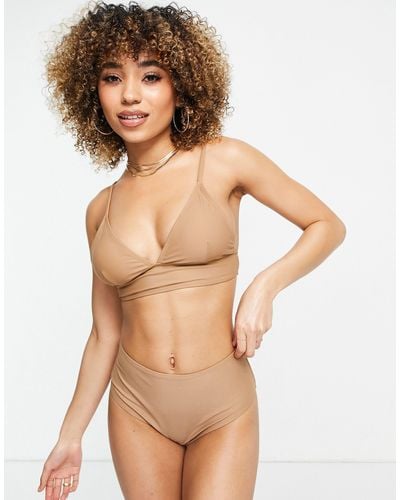 Vero Moda Cami Bikini Top - Brown