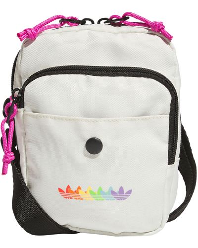 adidas Originals Pride Utility 3.0 Festival Crossbody Bag - White