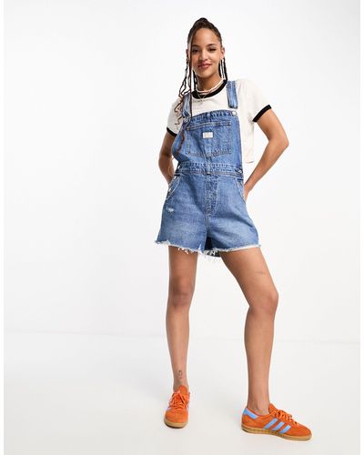 Levi's Vintage Denim Overall in Blue | Lyst
