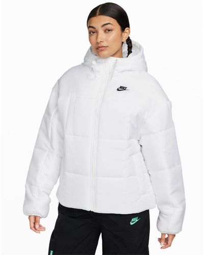 Nike Essential Puffer Jacket - White