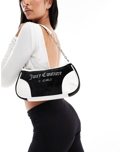 Juicy Couture Logo Shoulder Bag - Black