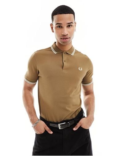 Fred Perry Twin Tipped Polo - Multicolour
