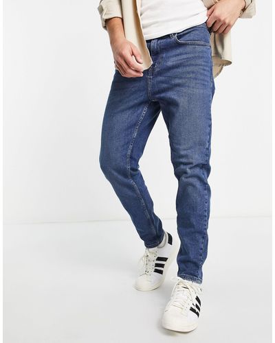 New Look Toelopende Jeans - Blauw