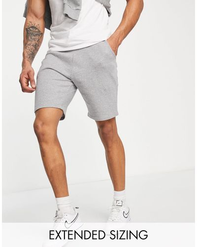 ASOS Slim Jersey Shorts - Gray