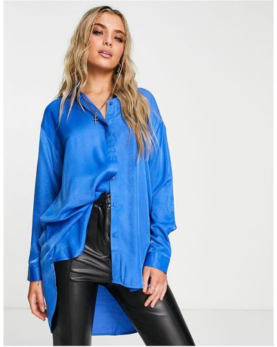 Vila Long Sleeve Shirt - Blue