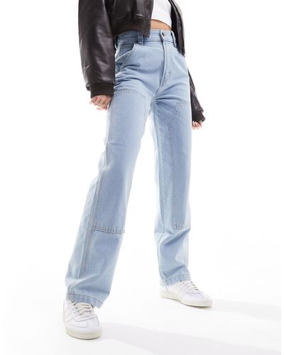 Dickies – madison – locker geschnittene jeans - Blau