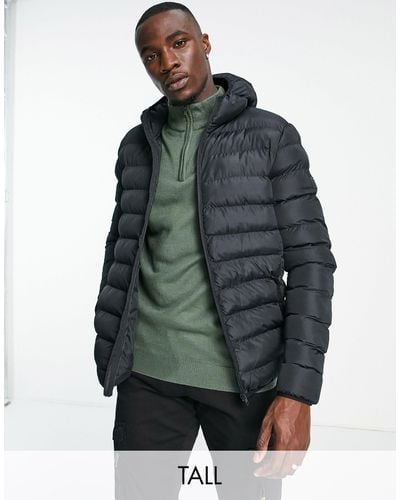French Connection Tall – pufferjacke - Schwarz