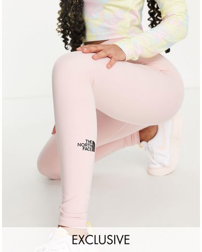 The North Face Training High Waisted leggings - Pink