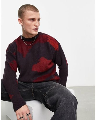 ASOS Knitted Jumper - Red