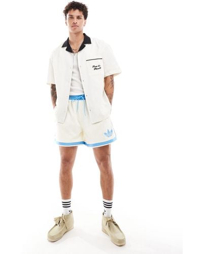 adidas Originals Basketball Shorts - White