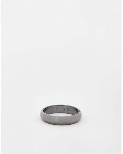 Icon Brand Ring - Wit