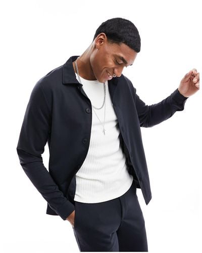 Jack & Jones Premium - giacca da abito slim - Blu
