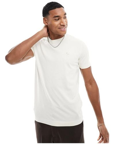 Abercrombie & Fitch Elevated Icon Logo T-shirt - White