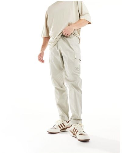 adidas Originals House Of Essentials Cargo Pants - White
