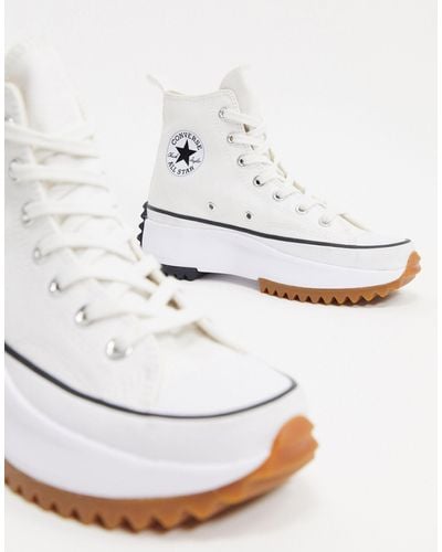 Converse Run Star Hike Hi Unisex Sneakers - White