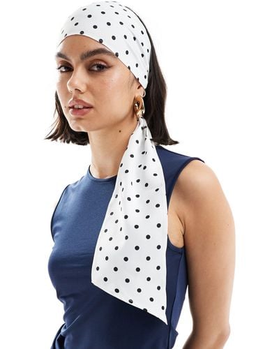 ASOS Skinny Headscarf - Blue