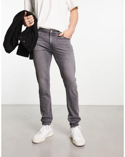 Lee Jeans Malone - jeans skinny nero slavato
