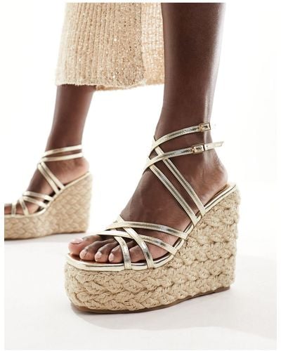 SIMMI Simmi London Akela Strappy Espadrille - Natural