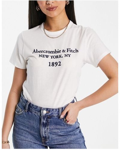 T-shirt Abercrombie & Fitch da donna | Sconto online fino al 55% | Lyst