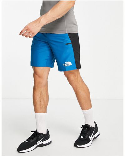 The North Face Training Mountain Athletic Woven Shorts - Blue