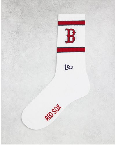 KTZ Boston red sox - chaussettes - Blanc