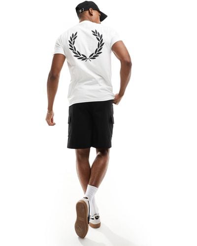 Fred Perry Graphic T-shirt - White