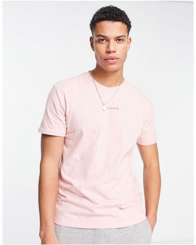 Hollister Central Logo Oversized Boxy Fit T-shirt - Pink