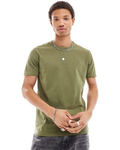 AllSaints Ossage Slim T-shirt - Green