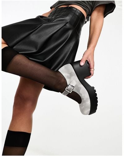 Koi Footwear Merceditas color cielo estrellado tira - Negro