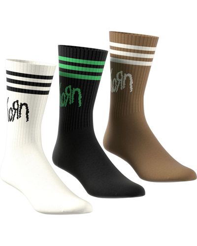 adidas Originals X Korn 3-pack Socks - Green