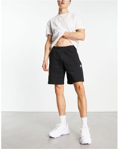 adidas Originals Pantalones cortos negros - Blanco