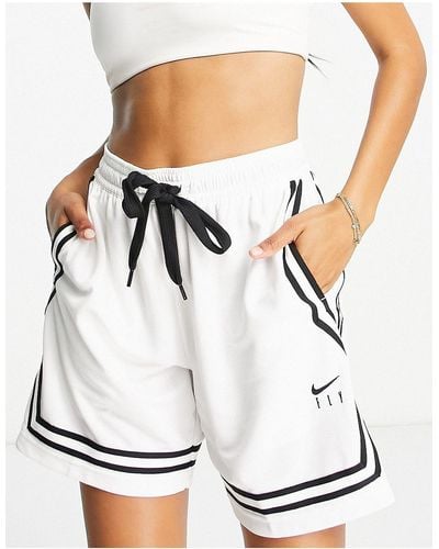Nike Basketball Dri-fit Crossover Shorts - White