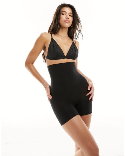 Spanx Everyday Seamless Shaping High-waisted Short - Black