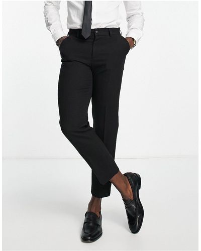 Ban.do Slim Fit Suit Trousers - Black